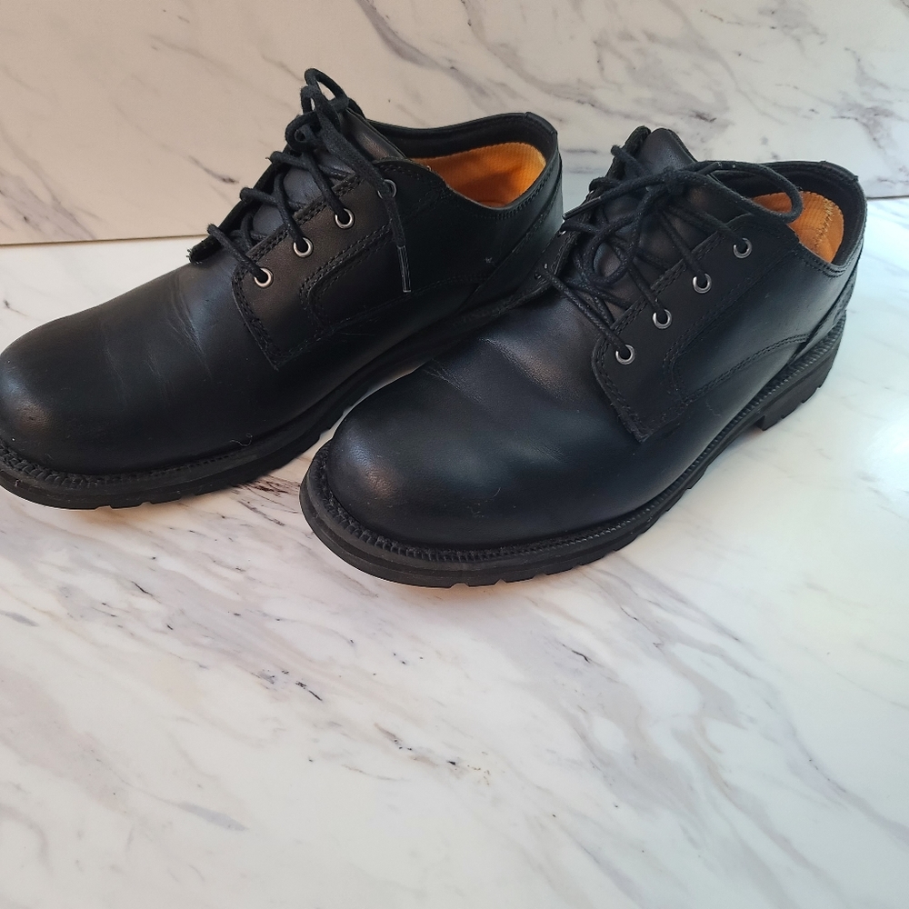 Timberland Ortholite black shoes sz 9 @A10‎
